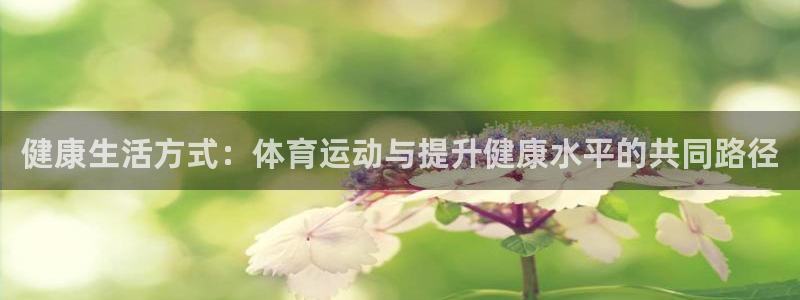 欧亿体育官方正版app五金厂：健康生活方式：体育运动